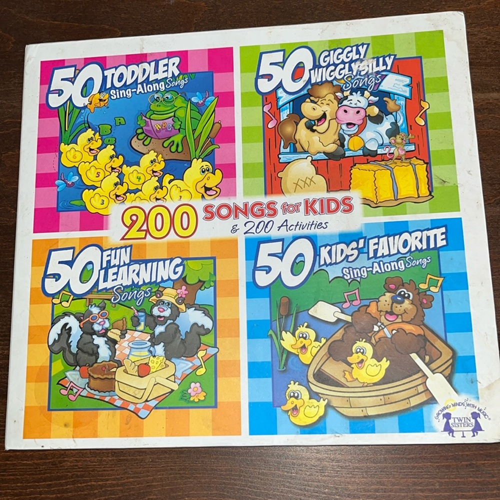 Kids Songs 8 Disc Toddler & Kids